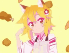 Anime Cute GIF - Anime Cute Fox GIFs