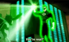 green lantern youre real superhero