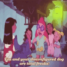 Lilo And Stitch Insult GIF - Lilo And Stitch Insult Bullying GIFs