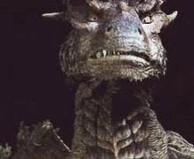 Monster Stare Looking Dragon GIF