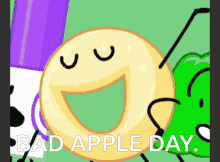 Badappledau Bad Apple Day GIF - Badappledau Bad Apple Day Happy Apple Day GIFs