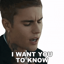 i want you to know justin bieber ghost song i want to let you know i want to inform you