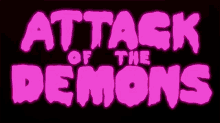 Attack Of The Demons Animated Horror GIF - Attack Of The Demons Animated Horror Animated Horror Movie GIFs