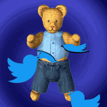 Sweet Tweet Teddy Bear Twitter GIF - Sweet Tweet Teddy Bear Twitter Tweet GIFs