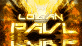 logan paul 's name is displayed on a brightly lit background