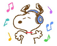 Music Listening To Music Sticker - Music Listening To Music Headphones Stickers