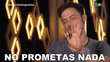 No Prometas Nada Tomas Fonzi GIF - No Prometas Nada Tomas Fonzi Masterchef Argentina GIFs