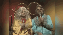 Kenny Rogers Dolly Parton GIF - Kenny Rogers Dolly Parton Island In The Stream GIFs