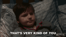 Thats Very Kind Of You Miles GIF - Thats Very Kind Of You Miles The Haunting Of Bly Manor GIFs