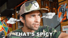 Thats Spicy Wil Dasovich GIF - Thats Spicy Wil Dasovich Wil Dasovich Vlogs GIFs