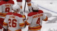 Calgary Flames Rasmus Andersson GIF - Calgary Flames Rasmus Andersson Flames GIFs