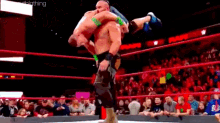 Braun Strowman Running Powerslam GIF - Braun Strowman Running Powerslam John Cena GIFs
