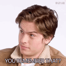 You Remember That Cole Sprouse GIF