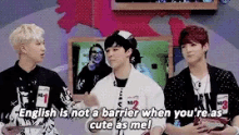 Jimin When Youre Cute As Me GIF - Jimin When Youre Cute As Me English Is Not A Barrier GIFs
