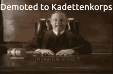 Demoted To Kadettenkorps GIF - Demoted To Kadettenkorps GIFs