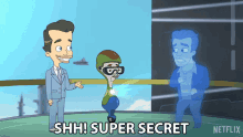 Shh Super Secret Nick Starr GIF - Shh Super Secret Nick Starr Big Mouth GIFs