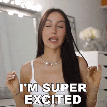 I'M Super Excited Lisa Alexandra GIF - I'M Super Excited Lisa Alexandra Coco Lili GIFs