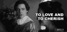 To Love And To Cherish The Haunting Of Bly Manor GIF - To Love And To Cherish The Haunting Of Bly Manor Wedding Vows GIFs