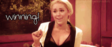 Miley Cirus Winning GIF - Miley Cirus Winning GIFs