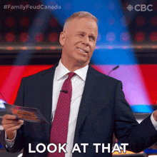 Look At That Gerry Dee GIF - Look At That Gerry Dee Family Feud Canada GIFs