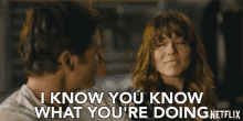 I Know You Know What Youre Doing Judy Hale GIF - I Know You Know What Youre Doing Judy Hale Linda Cardellini GIFs