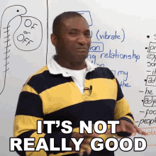 Its Not Really Good James GIF - Its Not Really Good James Engvid GIFs