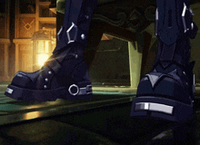 Wriothesley Boots GIF - Wriothesley Boots Waiting GIFs
