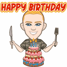 Militar Happy Birthday GIF - Militar Happy Birthday Happy Birthday To You GIFs