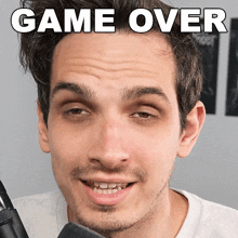 Game Over Nik Nocturnal GIF - Game Over Nik Nocturnal Its Over GIFs