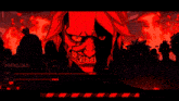 a red and black background with synapse com written in white