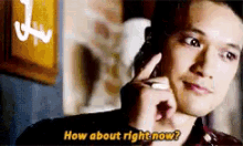 How About Now GIF - How About Now Right Now Phone Call GIFs