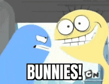 Foster'S Home For Imaginary Friends Bunnies GIF - Foster'S Home For Imaginary Friends Bunnies Cheese GIFs