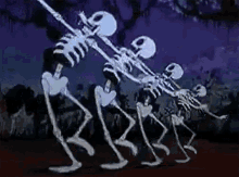 Happy Halloween GIF - Happy Halloween Skeletons GIFs