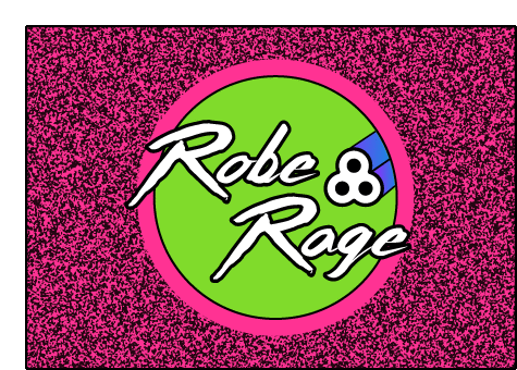 Robe And Rage Bonnaroo Sticker - Robe And Rage Bonnaroo Party Stickers