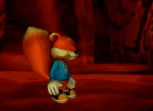 Conkers Bad Fur Day Surprised GIF