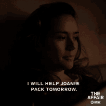 I Will Help Joanie Pack Tomorrow Showing Help GIF - I Will Help Joanie Pack Tomorrow Showing Help Assistance GIFs