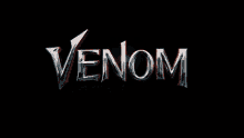 venom let there be carnage movie title typography venom sequel the next venom movie