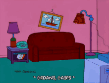 Matt Groening The Simpsons GIF - Matt Groening The Simpsons Couch Gag GIFs