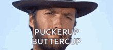 Pucker Up Buttercup Dirty Harry GIF - Pucker Up Buttercup Dirty Harry Clint Eastwood GIFs