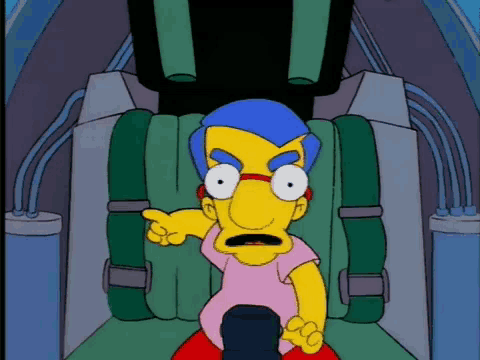 Fighter Pilot GIF - Milhouse Simpsons - Discover & Share GIFs