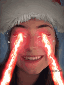 fire bern burning eyes laser tag