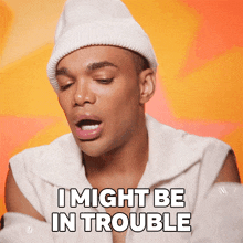 I Might Be In Trouble Kahanna Montrese GIF