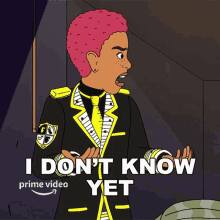 I Dont Know Yet Derica GIF - I Dont Know Yet Derica Fairfax GIFs