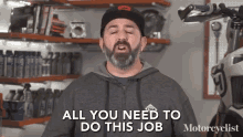 All You Need To Do This Job Everything You Need GIF - All You Need To Do This Job Everything You Need Get The Job Done GIFs