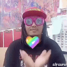 Heart Rainbow GIF - Heart Rainbow Wee GIFs