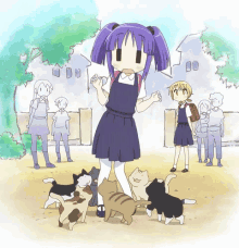 ゆゆしき ゆゆ式 Yuyushiki アニメ GIF - Kittens Yuyushiki Anime GIFs