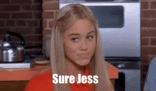 Sure Jess Sure Jj GIF - Sure Jess Sure Jj GIFs