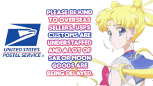 Usps Sailor Moon GIF - Usps Sailor Moon Crystal GIFs