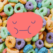 Chewing On Fruit Loops GIF