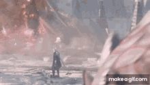 Nero Devil May Cry5 GIF - Nero Devil May Cry5 Cool Trick GIFs